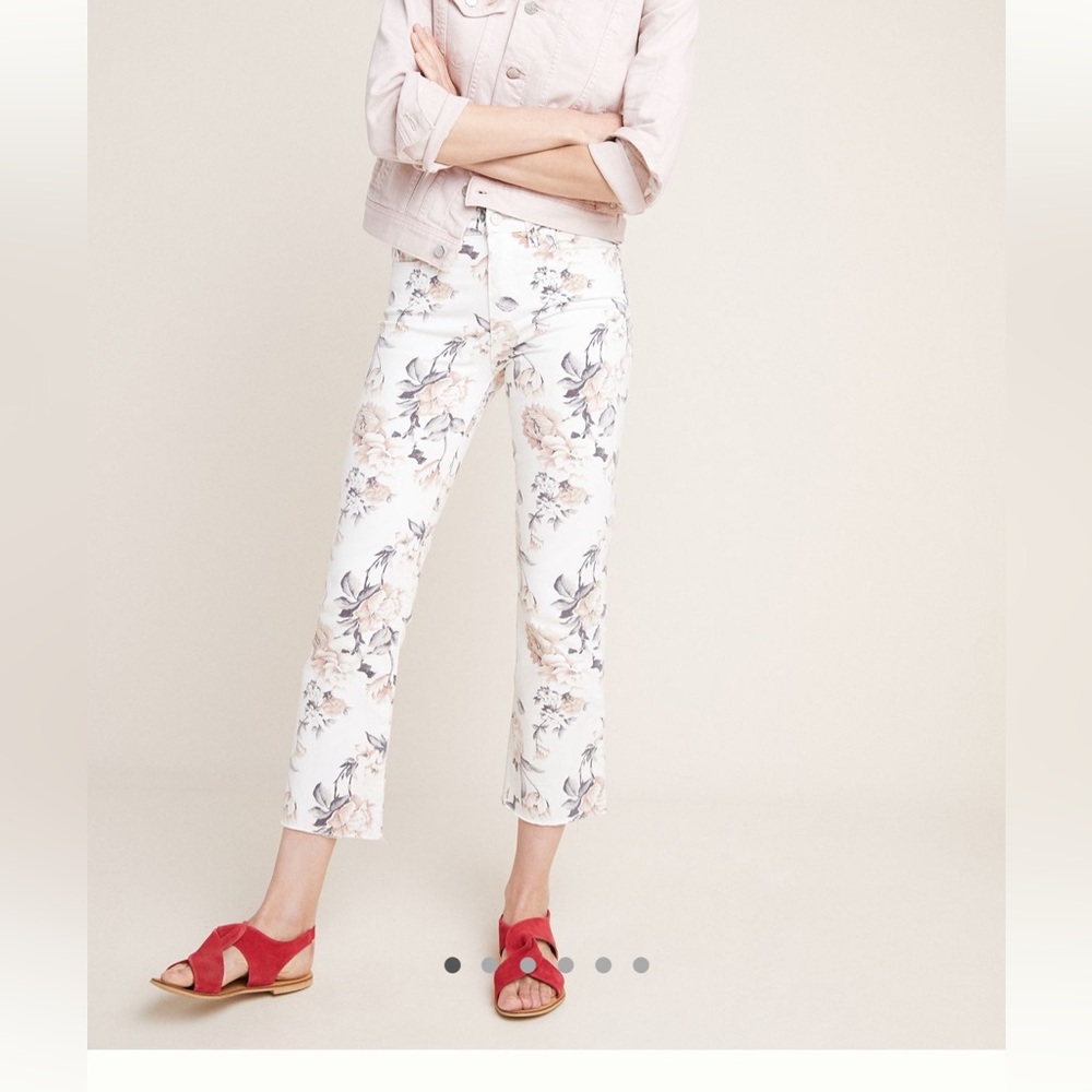 Paige Colette Crop Flare Denim - Picture 3 of 10